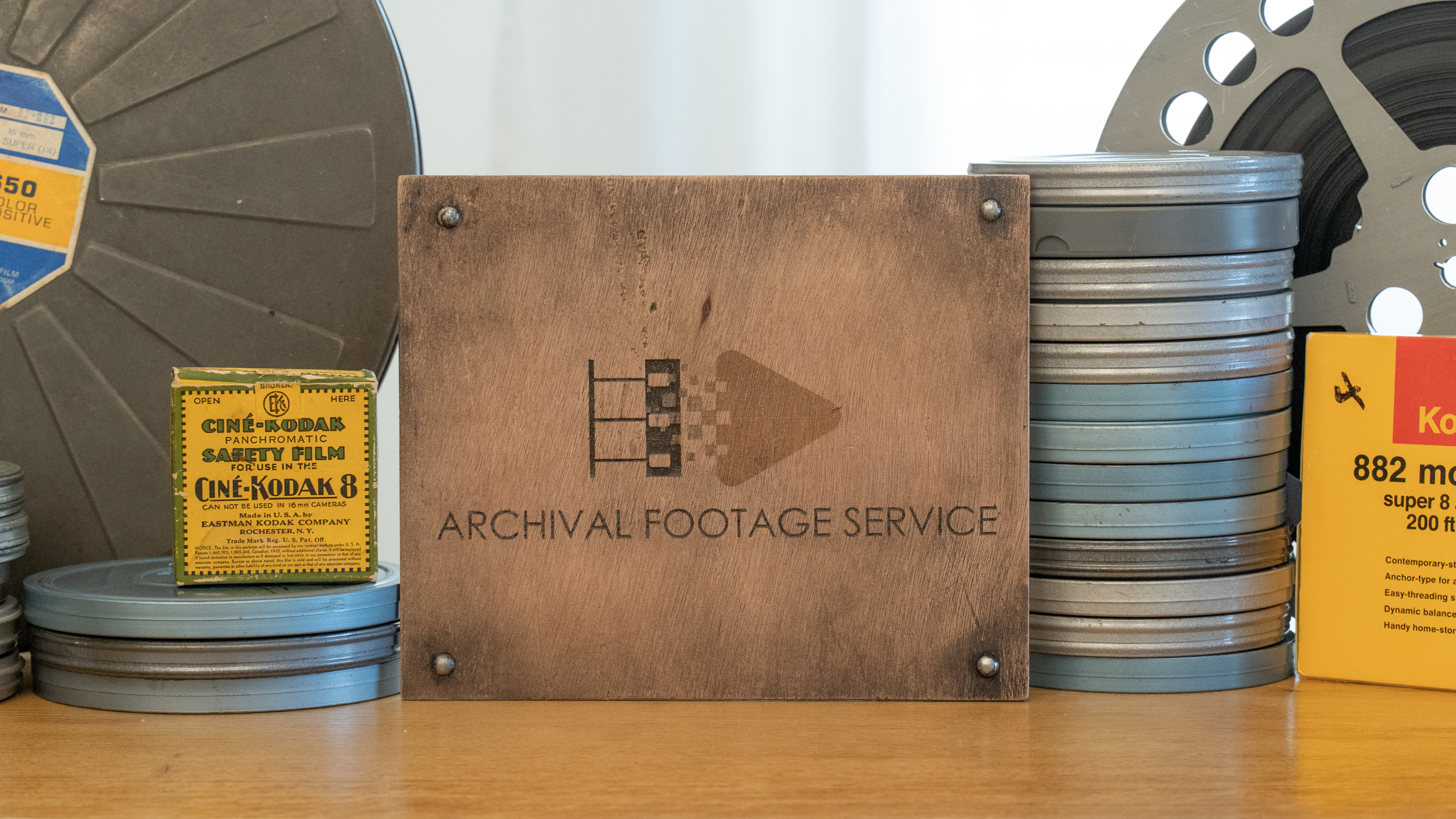 Inspecting authentic archival footage from 8mm reels
