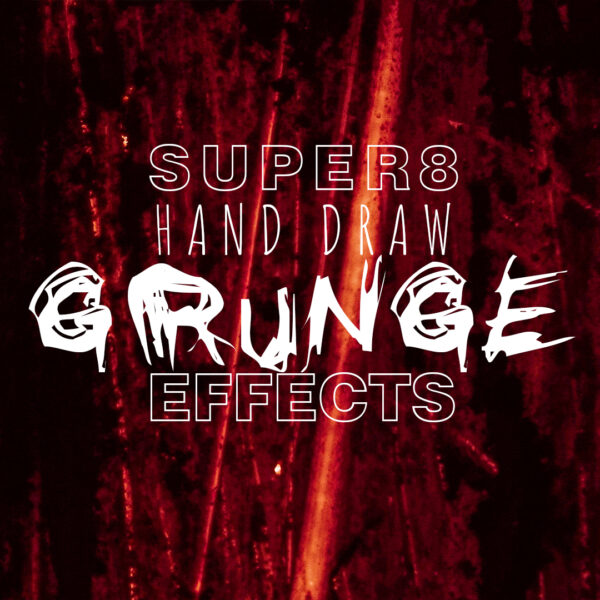 Super 8 Hand-Drawn Grunge Effects – Authentic Film Textures in 4K