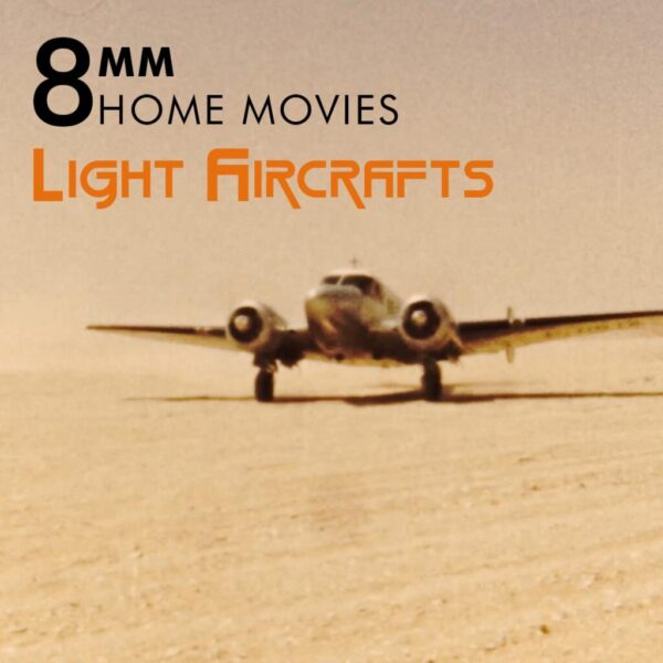 Vintage Light Aircrafts Archival Footage - 8mm Home Movies