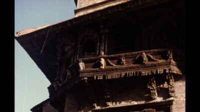 Nepal 1970s, Bhairab Temple view during daylight