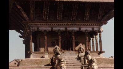 Nepal 1970s, Daytime view of Nyatapola Temple