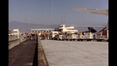 Nepal 1970s, Port area view during daylight