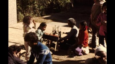 Nepal 1970s, An area view with lifestyle of people at daytime