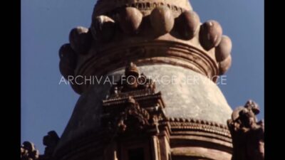 Nepal 1970s, Daytime view of Bagmati, Bagh Bhairab Temple