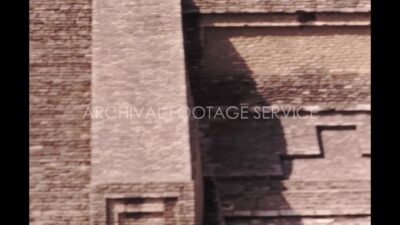 Mexico 1970s, Daytime view of Great Pyramid of Cholula