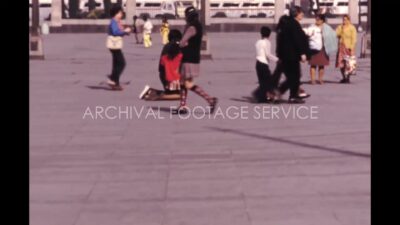 Mexico 1970s, Daytime view of Basilica of Our Lady of Guadalupe