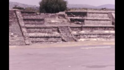 Mexico 1970s, Daytime view of tourist place