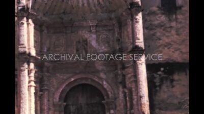 Mexico 1970s, central hall view at daytime