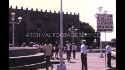 Mexico 1970s, Daytime view of Palace of Cortés, Cuernavaca