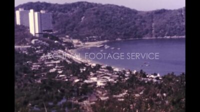 Mexico 1970s, Acapulco bay view