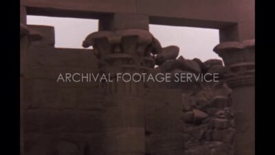 Egypt 1970s, Front view of Temple of Kom Ombo